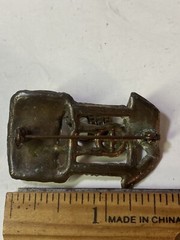 Vintage Pin Wishing Well W/Swinging Bucket Copper
