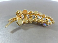JULIANA D&E BOOK VERIFIED PIECE AB CRYSTAL & RHINESTONE PRONG SET 3.20″ BROOCH
