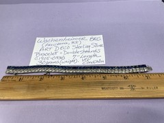 WACHENHEIMER ANTIQUE STERLING SILVER ART DECO DIAMONBAR BRACELET JUST LOVELY!!