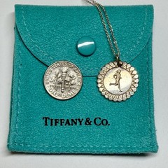 Tiffany 2006 Women Nike Marathon San Francisco Charm Pendant Silver 18”Necklace