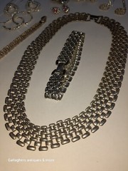 various mixed jewelry lot costume Napier Set Watch Earrings bracelet Necklace