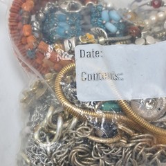 Bag Old Unsearched Jewelry Lot Vintage Estate Find Junk Drawer