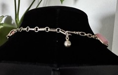 Vintage Pink Necklace Coro Moonglow Thermoset