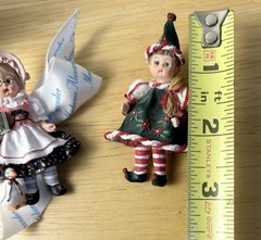 Lot Of 4 Madame Alexander Pins And Ornament Little Red Riding Hood Christmas
