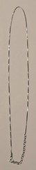 Vintage Sterling Silver 925 Necklace 17.75″ Chain