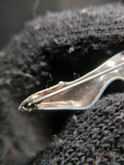 Sterling Silver 925 FAS Art Deco Marcasite High Heel Brooch