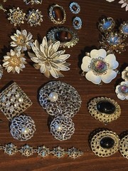 Large Lot Of Vintage Sarah Coventry Jewelry All Signed