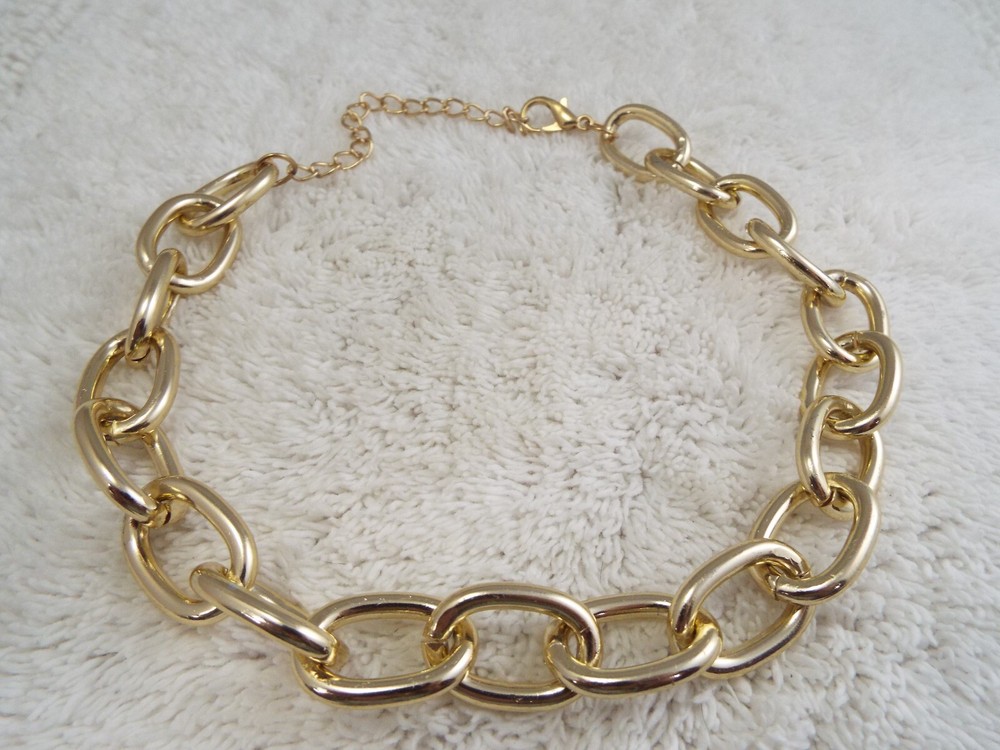 Goldtone Chain Necklace (F48)