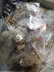 Huge lot Random necklaces all wearable some signed some not Vtg Modern Very Nice