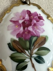vintage Rosenthal HP Porcelain Pendant Rosenthal COLLECTOR PIECE