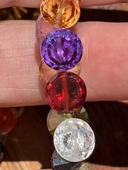 Rare Vtg Swarovski Crystal Collector Necklace • 925 • 70g Estate Treasure