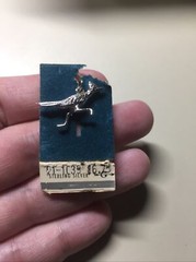 Vintage 1960s Griffith Sterling 3D Road Runner Charm NOS