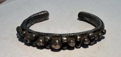 East Timor Antique 2” Baby/Child Bracelet Metal Alloy Unique
