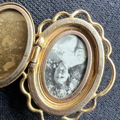 Vintage PR ST Co Locket Pendant 12k GF Two Toned Keepsake Providence Stock Co