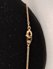 Vintage Nakagawa Co. Gold Tone Chain Japanese Necklace 18″ Spring Ring – Signed