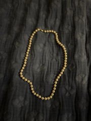Monet Vintage Faux Pearl Necklace