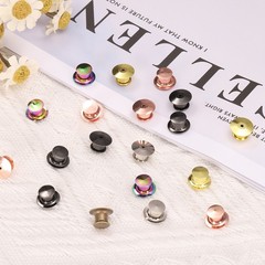 60Pcs Metal Locking Pin Backs, Pin Keepers Locking Clasp, Multicolor