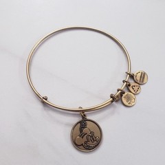 Lot of 9 Alex and Ani (+) Energy Bracelets & One Box – Initials, Disney Minnie