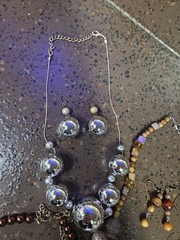 Stunning colorful vintage Matching Jewlery Lot