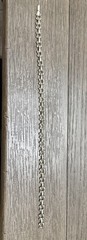 Barclay Signed Vintage Silver Tone 16″ Necklace