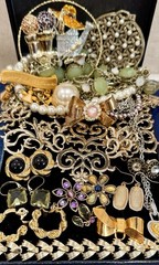 Vintage Estate Costume Jewelry Lot! MONET, CORO and more!