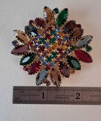 DeLizza Elster Juliana Brooch Earring Set