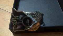 Vintage 925 Alpaca Sterling Silver Flower Leaves Cuff Bracelet 17.2 Grams
