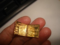 Vintage 14K Gold 8 Pc Charms Ruby Enamel Jewish Judaica Moses Hanukah Bracelet