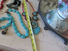 Ralph Lauren Vintage Style Southwestern Turquoise & Silver Jewelry Pieces