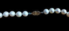 Monet Pearl Jewelry Vintage Monet Faux Pearl Necklace, 20″ – EUC