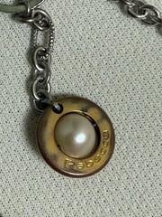 Vintage Rebecca ThreeProng Necklace with Tarnish Used Not Specified