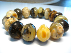 Genuine Huge Massive Amber Baltic Amber Bracelet 57 grams 8-8.5 in !!!