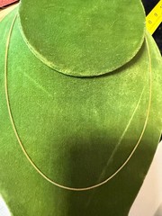 Vintage SOLID 14KT Gold Stamped 18″ Necklace Chain 3.3 Grams