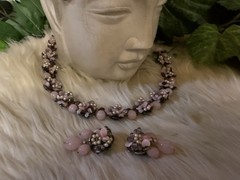 Louis Rousselet For Chanel 1930’s OR 1950’s ERA Stunning And Glamorous Pink Set!