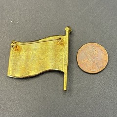 AwEsOmE✨Vintage Rhinestone USA FLAG Brooch, Don’t Be Left Out on 250th July 4th!