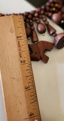 African Animal Bib Necklace Charm Carved Wood Elephant Wolves Brown Tribal Bead