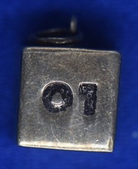 Vintage Sterling Silver- “ITS COMING” Box Charm