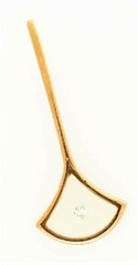Handmade 9ct Yellow Gold & Diamond Pendant Fine Vintage Jewellery