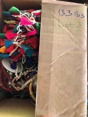Huge Lot of Vintage to Modern Costume JEWELRY Lot Mixed Tangled , Crafted 13lb