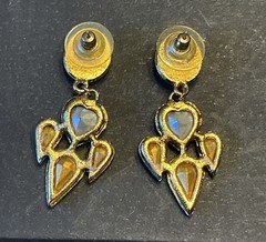 Beautiful Post Earrings For Special Occasions With Pearl And Crystals