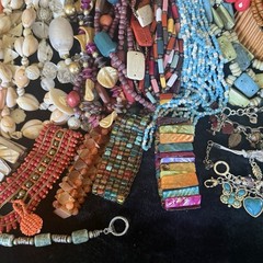 85+ Wearable Jewelry Vintage to Now Estate Costume Mix Craft Redesign 8lbs Lot