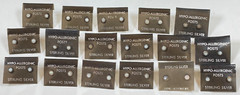Sterling Silver .925 * White Opal Studs * Vintage 1980’s NOS * Hypoallergenic