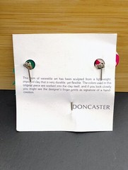 Vintage Doncaster Polymer Clay Christmas Pins