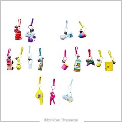1980s PLASTIC BELL CHARMS, CHARM NECKLACE, CHARM BRACELETS—18 Choices, Vol Disc