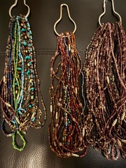 Vintage BOHO Lot 80+ Seed Bead Necklaces & Ankle Bracelets Ideal For Resellers