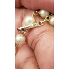 Vintage multi-strand necklace with matching earrings