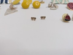 Lot of Older Cosmetic Jewelry – Bracelets Cufflinks Clip On & Pierce Earrings