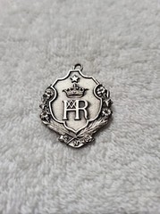Brooch Pendant Pewter Metal SNS Pin N.D.S