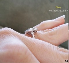 Bezel 2.4CT Round Lab Created Diamond Vintage Halo Wedding Ring 14K Gold Finish