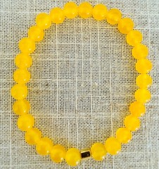 Natural Gemstone Bracelet Set Tiger Eye Amethyst Carnelia Jade Lapis